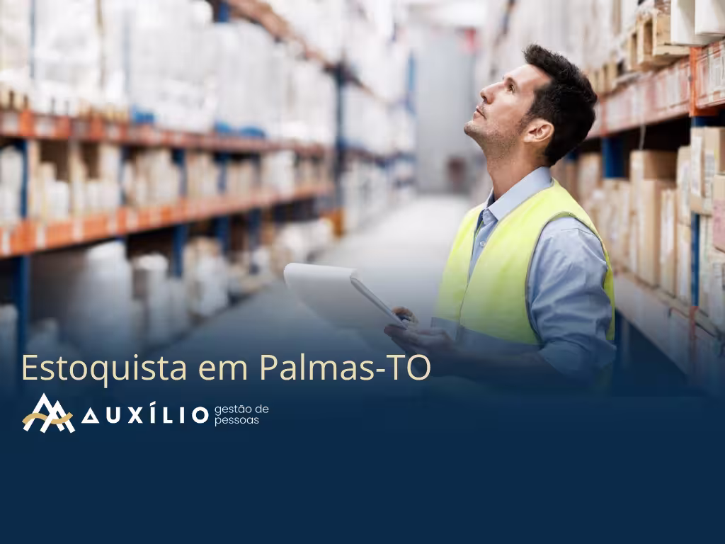 vaga de estoquista em palmas/to