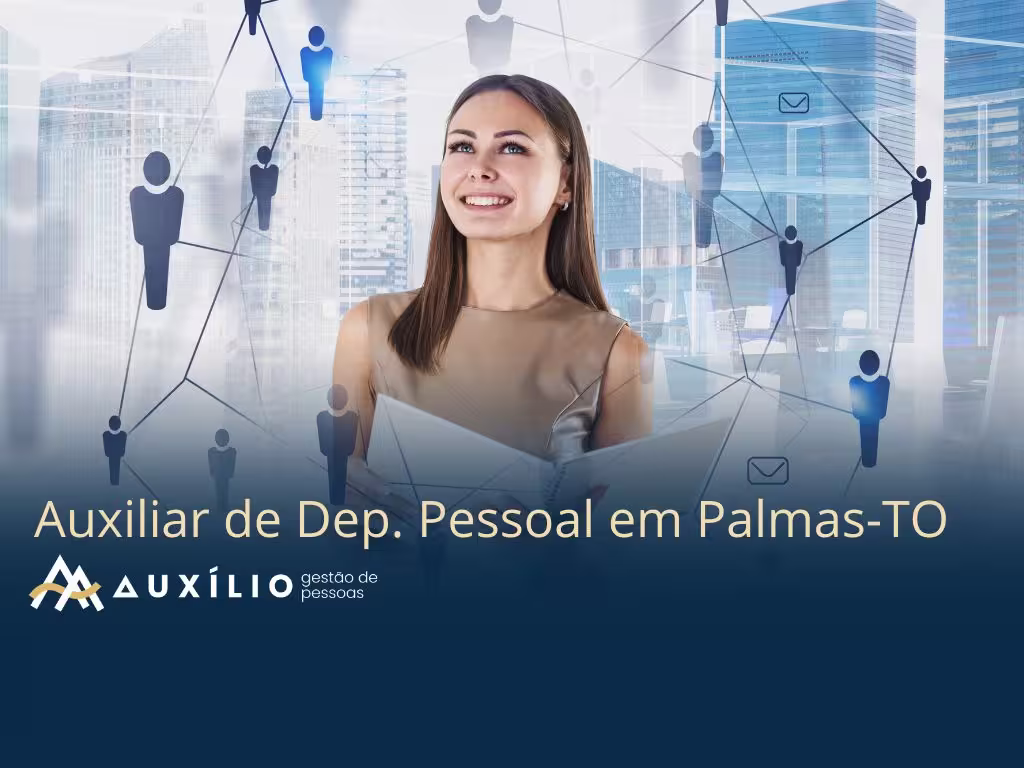 vaga de auxiliar de departamento pessoal