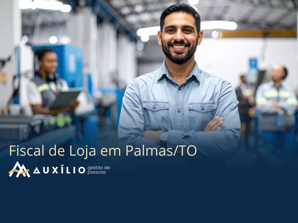 vaga de fiscal de loja em palmas