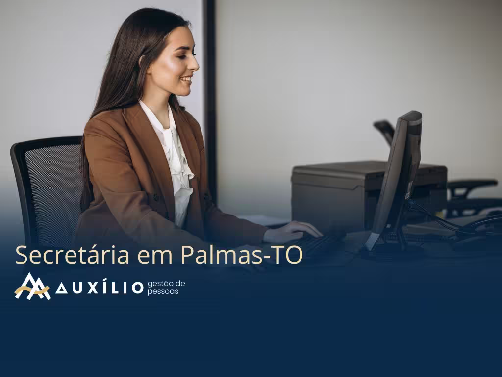 vaga de secretaria em palmas